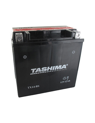 Batterie plomb étanche sans entretien 12V, 12A . L: 150, l: 87, H:145mm, + à gauche pour scooter motos, motoneige, quads, utilit