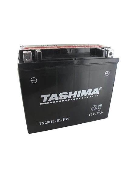 Batterie plomb étanche haute performance sans entretien 12V, 18A. L: 175, l: 87, H:175mm, + à droite pour motos, jet-ski, quads,