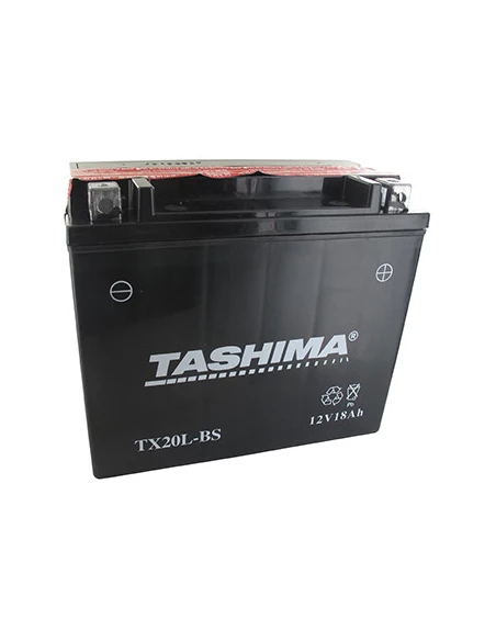 Batterie plomb étanche sans entretien 12V, 18A. L: 175, l: 87, H:155mm, + à droite pour motos, jet-ski, quads, utilitaires . (li