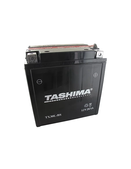Batterie plomb étanche sans entretien 12V, 30A . L:168 mm, l:127 mm H:177 mm + à droite pour motos, jet-ski, motoneige, quads, u