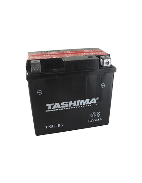 Batterie plomb étanche sans entretien 12V, 4A. L: 114, l: 71, H:106mm, + droite. pour scooter motos, quads (livrée avec acide sé