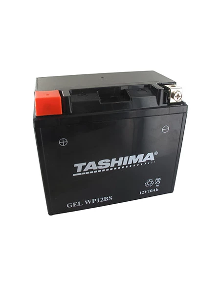 Batterie plomb étanche gel/agm 12V WP, 10A. L: 152, L: 88, H:131mm, + à gauche. - Batterie à mettre en acide avant d'être délivr