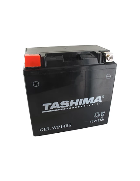 Batterie plomb étanche gel/agm 12V WP, 12A. L: 152, L: 88, H:147mm, + à gauche. - Batterie à mettre en acide avant d'être délivr