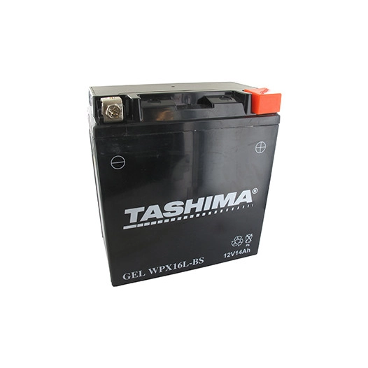 Batterie plomb étanche gel/agm 12V WP, 14A. L: 173, l: 100, H:152mm, + à droite pour motos. - Batterie à mettre en acide avant d