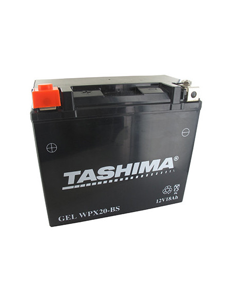 Batterie plomb étanche gel/agm 12V WP, 18A. L: 175, l: 87, H:155mm, + à gauche. - Batterie à mettre en acide avant d'être délivr