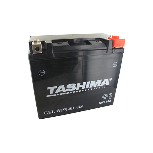 Batterie plomb étanche gel/agm 12V WP, 18A. L: 175, l: 87, H:155mm, + à droite pour motos, jet-ski, quads. - Batterie à mettre e