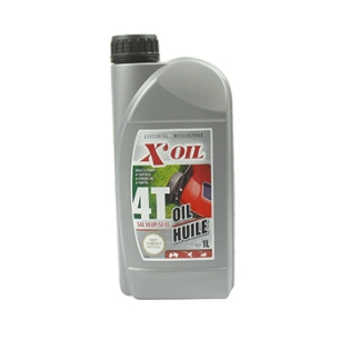 Huile Moteur 4 temps X'OIL, SAE30 API SJ/CD, JASO MA, en bidon d'1 litre .