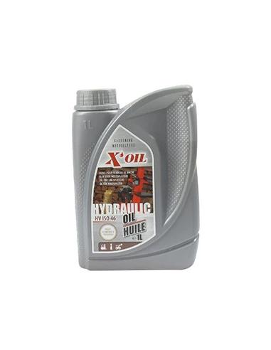 Huile hydraulique X'OIL HV ISO 46 - HLP46 - ZS46 en bidon d'1 litre .
