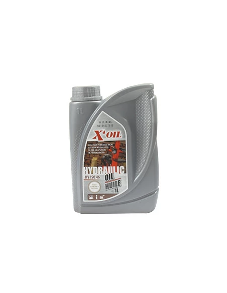 Huile hydraulique X'OIL HV ISO 46 - HLP46 - ZS46 en bidon d'1 litre .