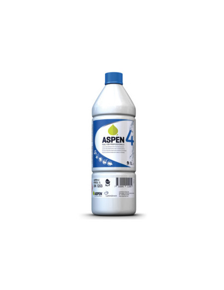 Carburant ASPEN 4 pour moteurs 4 temps. 1 litre. Conditionnement de 12.