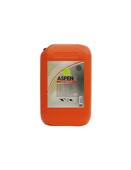 Carburant Aspen 2 temps FRT mélange prêt à l'emploi avec 2% d'huile biodégrable 25 litres - ASPEN