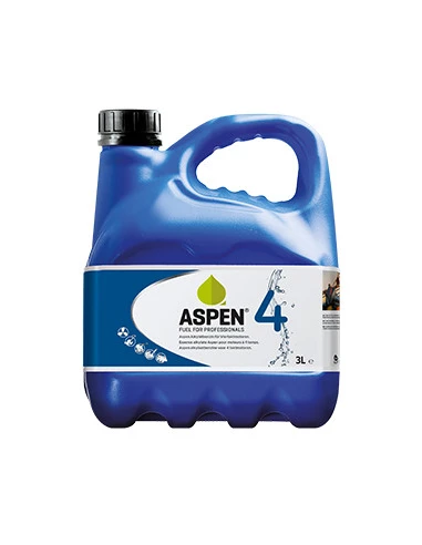 Carburant essence alkylate ASPEN 4 - 3 litres pour moteurs 4 temps.