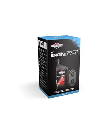 Kit D'entretien Pour Tondeuses Avec Moteurs Briggs & Stratton Séries 550e, 550ex, 575ex, Eco-Plus. Composé D'un Bidon D'huile De