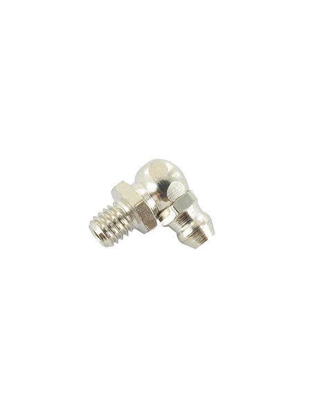 Graisseur 90° à pas métrique M6 x 1.