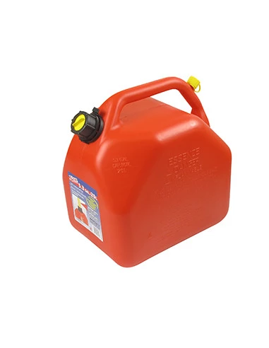Jerrican plastique avec bec verseur PRO. Contenance 20 LITRES ( F1896 )
