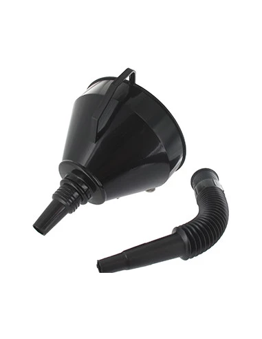 Entonnoir en plastique Ø: 165mm - Livré avec Filtre & flexible.