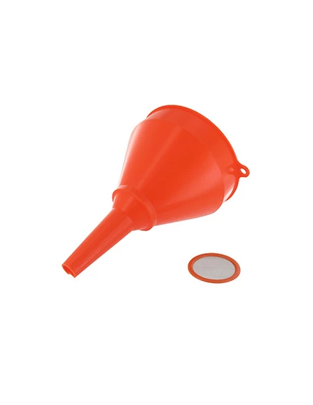 Entonnoir en plastique avec Filtre Ø: 145mm .