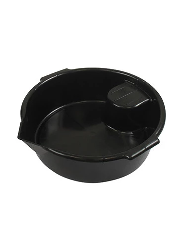 Bac de vidange PRESSOL en plastique. pour nettoyage ou vidange, contenance 6 litres.