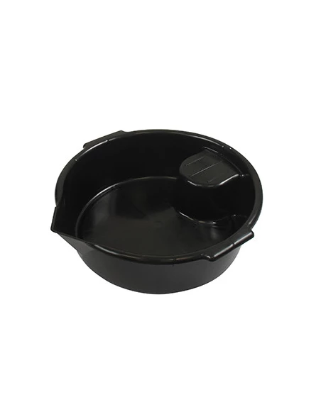 Bac de vidange PRESSOL en plastique. pour nettoyage ou vidange, contenance 6 litres.