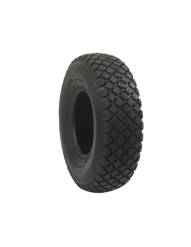 Pneumatique profil diamant 4 plis - Dimensions: 410/350- 4 - (Montage avec chambre air)