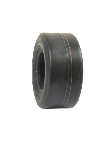 Pneumatique Tubeless profil lisse 4 plis - Dimensions: 9 x 350 x 4