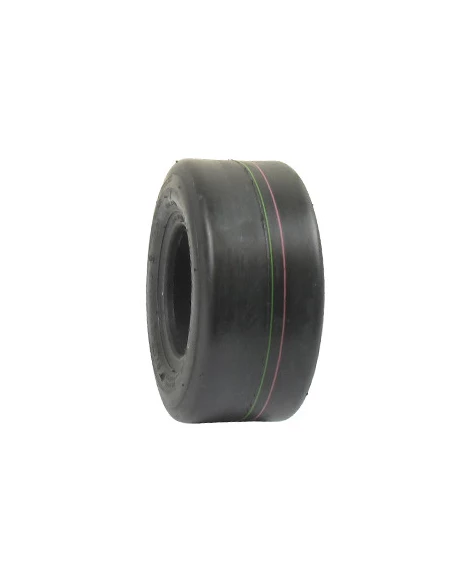 Pneumatique Tubeless profil lisse 4 plis - Dimensions: 9 x 350 x 4