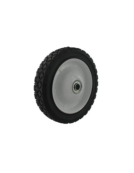 Roue en acier à moyeu déporté universelle - Ø: ext: 178mm, alésage: 12,7mm - Largeur: 38mm - Long moyeu: 35mm - Profil diamant