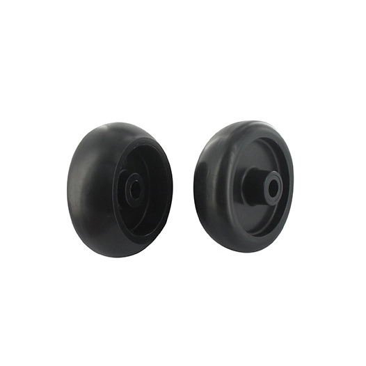 Roue anti-scalp adaptable pour GILSON et JOHN DEERE, LAWN BOY et YAZOO - Ø: ext: 101mm, alésage: 12,7mm, Long moyeu: 38mm déport