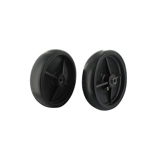 Roue anti-scalp adaptable pour JOHN DEERE - Ø: ext: 203mm, alésage: 15,87mm, Long moyeu: 62mm centré. Remplace origine: AM107561