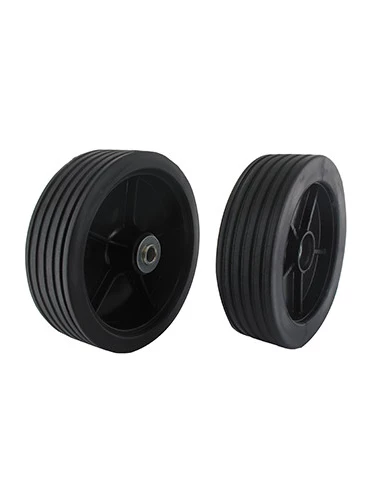 Roue pour GGP / CASTELGARDEN, modèles CL480, CL 484, F502, F504, NG464, NG504, NGL504 et PA502 - Ø: ext: 170mm, Ø int: 26/32mm,