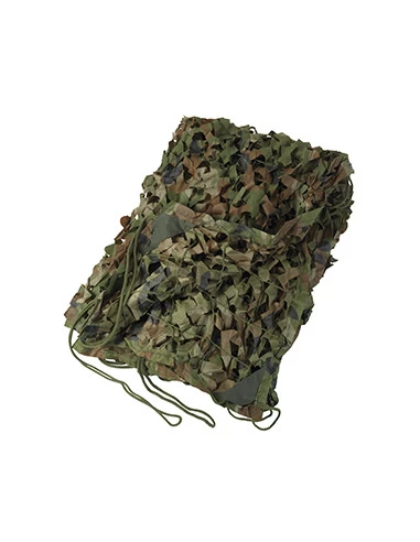 Filet de camouflage de 2 x 3m, livré avec sac de rangement.