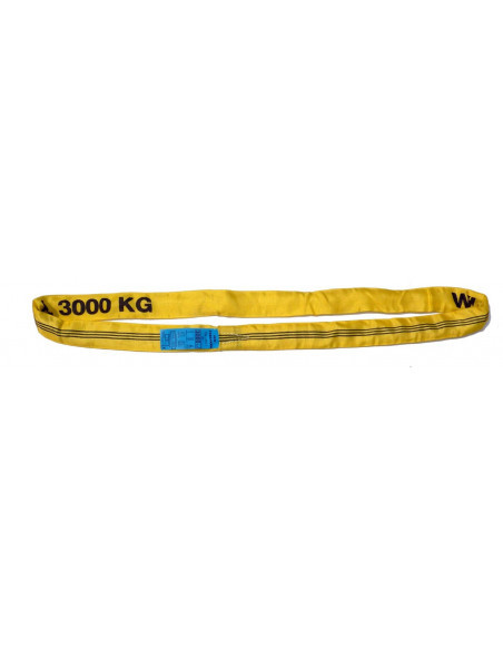 Élingue Ronde 3T 3m Levage sûr et polyvalent 3 tonnes - ACK Forankra