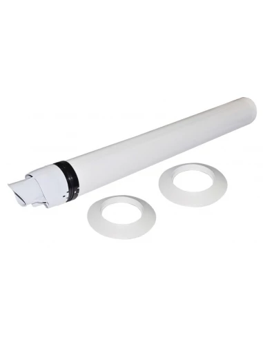 Ventouse horizontale Ø 60/100 - Colis DY885 De Dietrich