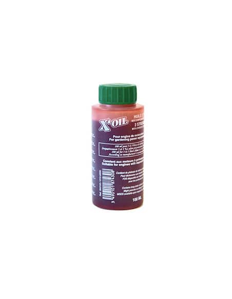 Huile X'OIL spéciale 2 temps semi-synthèse pour moteur deux temps - Dose/dosette de 100 ml pour 5L