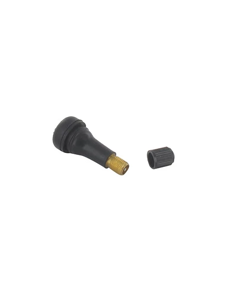 Valve complète pour pneumatique tubeless, modèle long (type TR413) - Longueur totale: 44,5mm