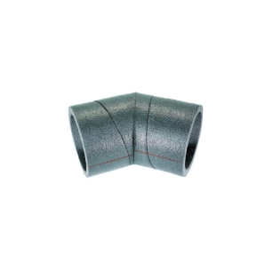 Atlantic Clim & Ventil - C 45 160 pe cr - coude en pee a 45 pour reseaux clip + go diametre 160