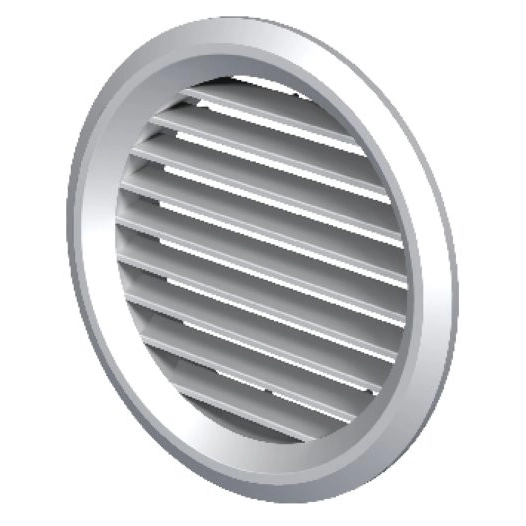 Grille plastique GPA d128 - diamêtre 100mm - Aldes