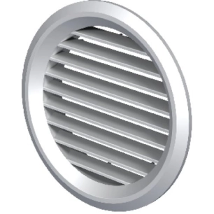 Grille plastique GPA d128 - diamêtre 100mm - Aldes