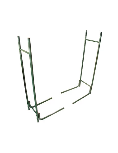 Range bûche modulable de 1 à 20 m et plus - H:1 m - l: 30 cm, composé de 6 pièces emboitables.