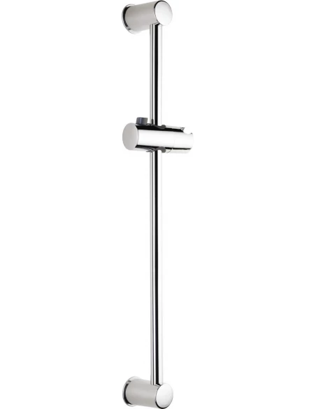 Barre de douche diamêtre 19mm chromé et curseur - ODYSSEA