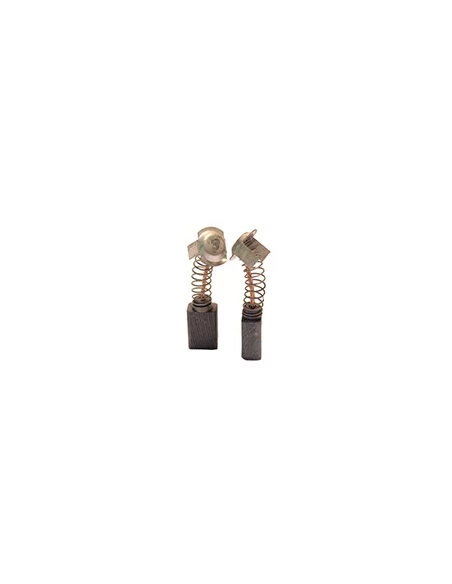 Jeu de 2 charbons adaptable pour HITACHI, DIAMOND. Dimensions: 7 x 11 x 17mm.