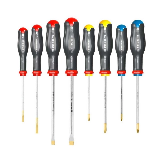 jeu de 8 tournevis protwist