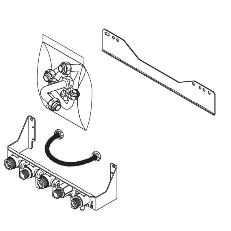 plaque raccordement 0010040212