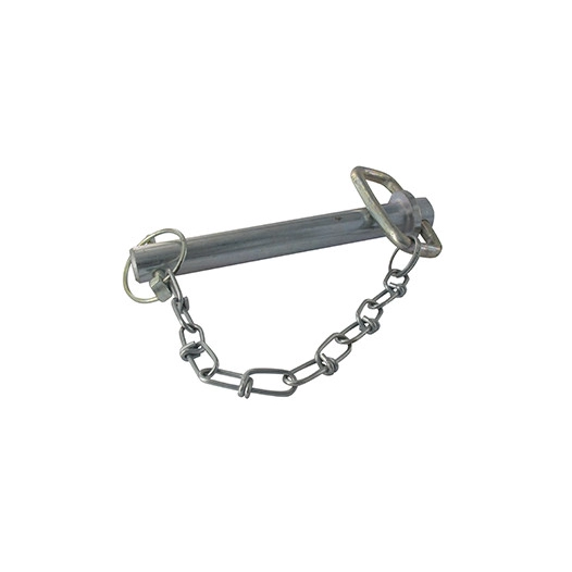 Axe d'attelage adaptable - Longueur (de la base au centre de la goupille): 165mm. Ø axe: 22mm.