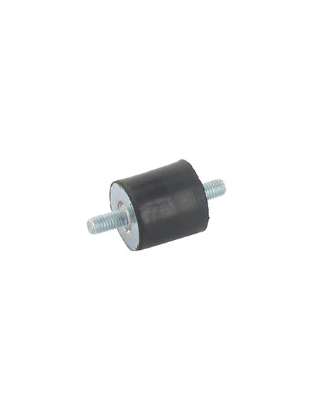 Silent bloc adaptable pour AS-MOTOR modèles AS21, AH8, AS21, 165, AS26, AH8, 25 x 25mm - Ø: M6. Remplace origine: 3131
