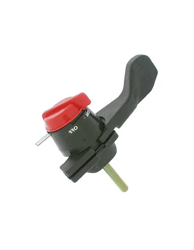 Manette d'accélération adaptable avec bouton STOP - M 6 x 33mm