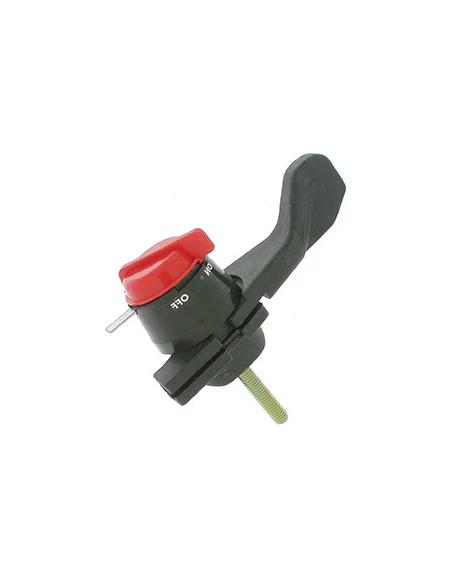 Manette d'accélération adaptable avec bouton STOP - M 6 x 33mm