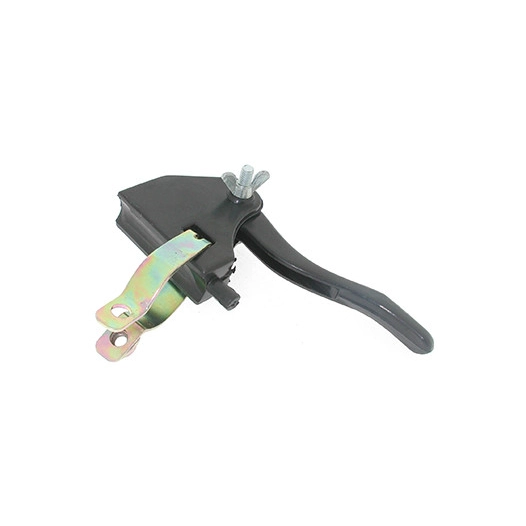 Manette d'accélération universelle pour débroussailleuse à dos et autres. Poignée longue pour tube Ø: 20/22mm.