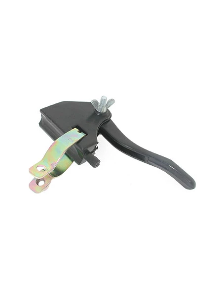 Manette d'accélération universelle pour débroussailleuse à dos et autres. Poignée longue pour tube Ø: 20/22mm.