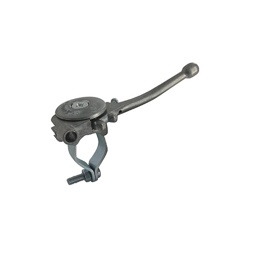 Manette d'accélération en aluminium avec fixation par collier sur guidon- Ø: 23 à 27mm